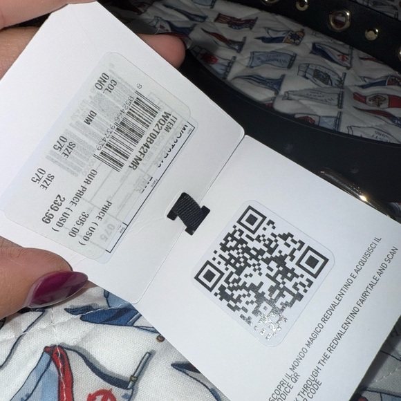 Mango Black Belt with Gold Studs - Picture 2 of 4